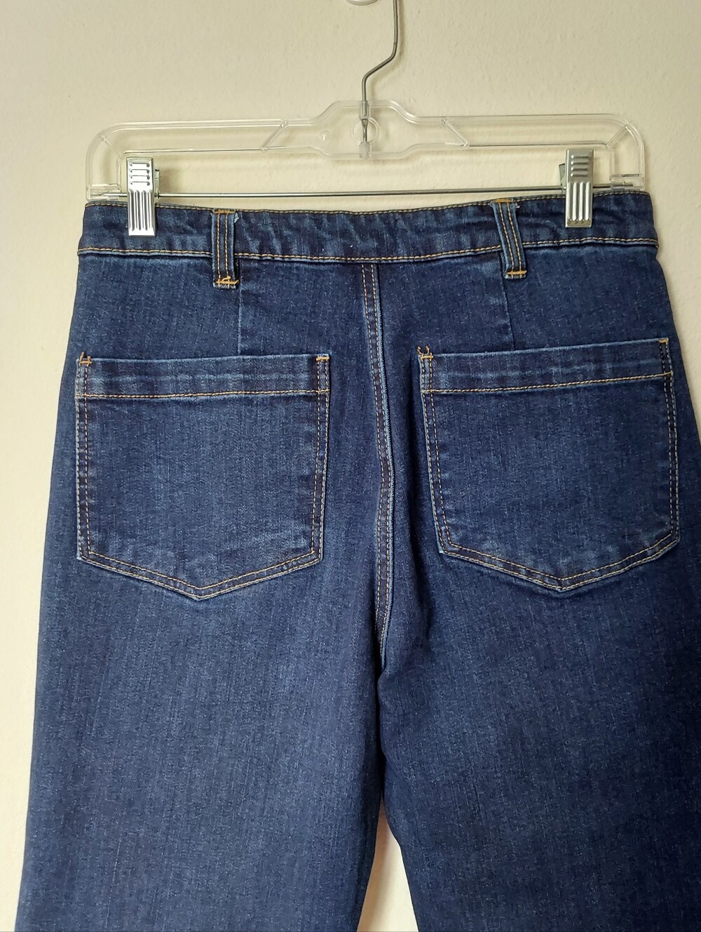 OAT New York Women’s Pin-Tuck Seam Straight-Leg Jeans Size 6/28 - Picture 3 of 9